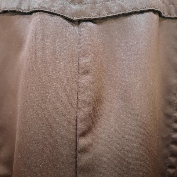 George Womens Brown Trench Coat Size Medium - Picture 4 of 11